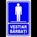 indicator pentru vestiar barbati